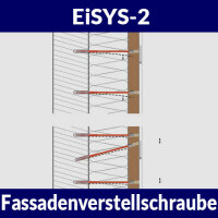 EiSYS-2 Fassaden-/Verstellschraube