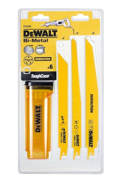 DEWALT Saebelsaegeblaetter BIM, Set 6-tlg.