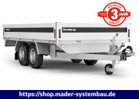 Hochlader Brenderup 5325ATB2000 2000kg Alu 325x180x34cm...