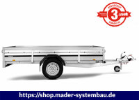 Tieflader Brenderup 2300SB1300 Stahl 1300kg 302x153x40cm...