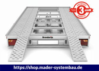Autotransporter Brenderup AT2500HBTB 2500kg 394x200x70cm gebremst