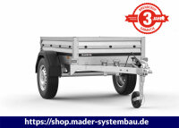 Tieflader Brenderup 1150SUB500 Stahl 500kg 144x94x35cm...