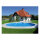 Ovalbecken TAHITI STARTER SET 800 x 400 x 120 cm | Innenhülle 0,8 mm Blau | EASY CHANGE Handlauf Blau