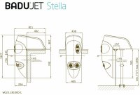BADU Jet Stella, multicolor LED 75 m³/h