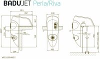 BADU Jet Perla, weiße LED 40 m³/h