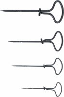 BGS DIY Handbohrer-Satz | 2,5 - 5 mm | 4-tlg.