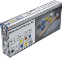 BGS DIY Wechselkopf-Hammer-Satz | Ø 43 mm | 9-tlg.