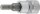 BGS Bit-Einsatz | Antrieb Innenvierkant 6,3 mm (1/4") | Innensechskant 4 mm