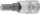 BGS Bit-Einsatz | Antrieb Innenvierkant 6,3 mm (1/4") | Innensechskant 5 mm