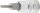 BGS Bit-Einsatz | Antrieb Innenvierkant 6,3 mm (1/4") | Innensechskant 3/32"