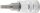 BGS Bit-Einsatz | Antrieb Innenvierkant 6,3 mm (1/4") | Innensechskant 1/8"