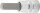 BGS Bit-Einsatz | Antrieb Innenvierkant 6,3 mm (1/4") | Innensechskant 1/4"
