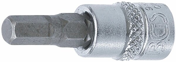 BGS Bit-Einsatz | Antrieb Innenvierkant 6,3 mm (1/4") | Innensechskant 5,5 mm