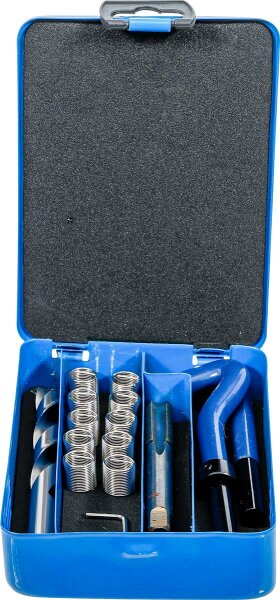 BGS Gewinde-Reparatursatz | M12 x 1,0 mm | 14-tlg.