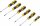 BGS Schraubendreher-Satz | T-Profil (für Torx) T10 - T30 | 6-tlg.