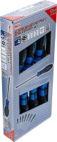 BGS Schraubendreher-Satz | T-Profil (für Torx) mit Bohrung | T10 - T40 | 7-tlg.