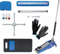 BGS Radwechsel-Service-Satz mit Rangier-Wagenheber 1,5 t...