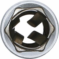 BGS Zündkerzen-Einsatz Sechskant | Antrieb Innenvierkant 12,5 mm (1/2") | SW 16 mm
