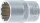 BGS Steckschlüssel-Einsatz Zwölfkant | Antrieb Innenvierkant 12,5 mm (1/2") | SW 19 mm