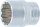 BGS Steckschlüssel-Einsatz Zwölfkant | Antrieb Innenvierkant 12,5 mm (1/2") | SW 24 mm