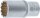 BGS Steckschlüssel-Einsatz Zwölfkant, tief | Antrieb Innenvierkant 12,5 mm (1/2") | SW 27 mm
