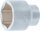 BGS Steckschlüssel-Einsatz Sechskant | Antrieb Innenvierkant 25 mm (1") | SW 55 mm