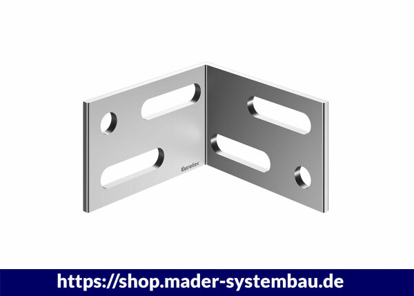 Eckverbinder EVO; inkl. 4 Bohrschrauben pro Verbinder 40 x 25 x 40 mm VPE (Stk): 10