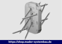 Magnus S 50 x 80 mm, Im Set á 20 = 10 Verbinder im...