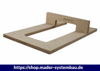 ATLAS Schablone HFS 170 Holz*  VPE (Stk): 1