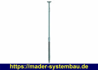 Hobotec Senkkopf; Stahl blau verzinkt; TX25 5,0 x 40 mm...