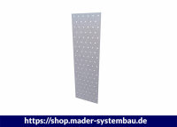 Lochplatte 40 x 120 x 1,5 mm Stahl verzinkt VPE (Stk): 200
