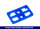 Justierklotz blau 80 x 50 x 5 (L x B x H) VPE (Stk): 500