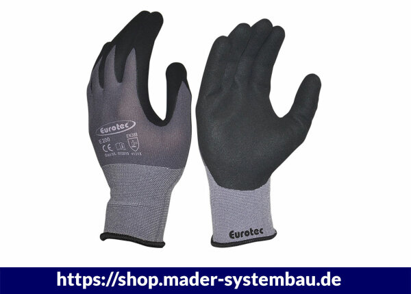 Arbeitshandschuhe E200 S Universal - FlexFit VPE (Stk): 12