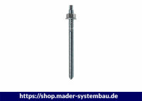 Ankerstange; Edelstahl A4 20,0 x 250 mm VPE (Stk): 5