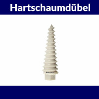 Hartschaum-Dübel Ø20 x 50 mm für...