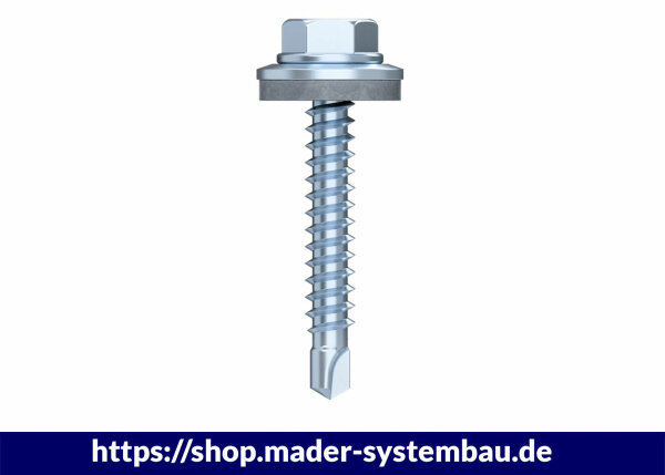 BiGHTY-Bohrschraube Sechskant;  Bi-Metall; SW8; Bohrleistung: 3 mm Ø 14 / 4,8 x 16 mm VPE:500