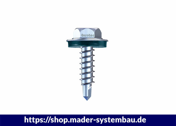 BiGHTY-Bohrschraube Sechskant; Edelstahl gehärtet; SW8; Bohrleistung: 12 mm 5,5 x 38 mm VPE (Stk): 500