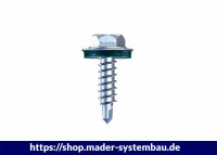 BiGHTY-Bohrschraube Sechskant; Edelstahl gehärtet;...