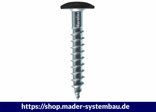 Color-Fassadenschraube; Edelstahl A4; TX20; weiß RAL 9010 5,3 x 35 mm VPE (Stk): 100