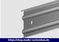 Alu-Wandanschlussschiene 60 x 12,4 x 3000 mm  (B x H x L) VPE (Stk): 1