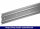 Alu-Wandanschlussschiene 60 x 12,4 x 3000 mm  (B x H x L) VPE (Stk): 1