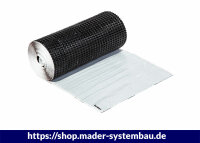 Wand und Kaminanschluss schwarz 300 mm x 5 m VPE (Stk): 1
