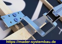 Dachhaken BASIC 1.4301 150 x 60 x 4 mm VPE:20