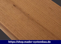 Terrassendiele Premium EMBLA  Thermoholz gebürstet  140x26 mm    70% PEFC-zertifiziert