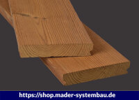 Terrassendiele Premium EMBLA  Thermoholz gebürstet  140x26 mm    70% PEFC-zertifiziert