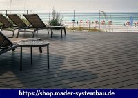 WPC Terrassendiele Vision Cool Deck by MoistureShield® 137 x 25 mm Cathedral Stone Länge 4,88 m