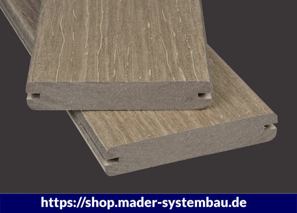 WPC Terrassendiele Vision Cool Deck by MoistureShield® 137 x 25 mm Mochaccino Länge 4,88 m