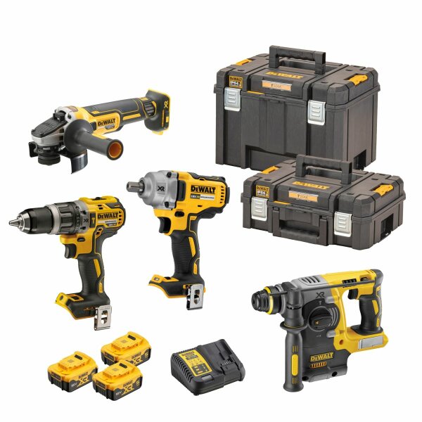 DEWALT Akku-Schlagbohrschrauber-Set 18V / 5Ah